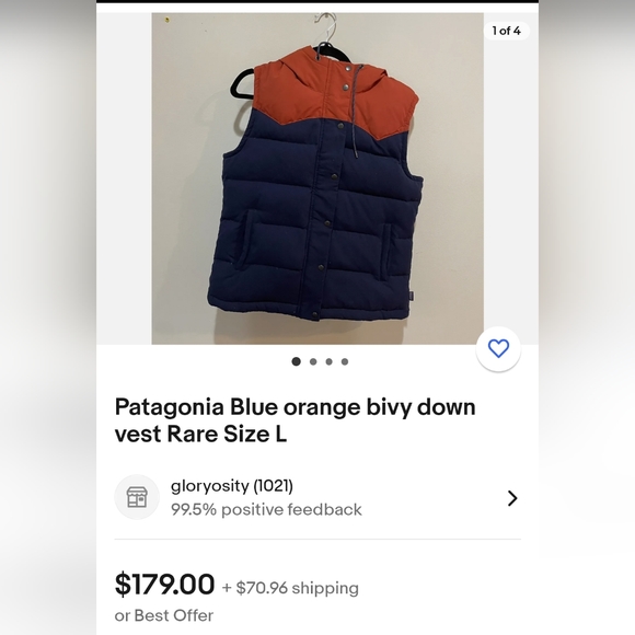 Patagonia Jackets & Blazers - Patagonia NWOT. Unused . very Rare and Rarest Size.